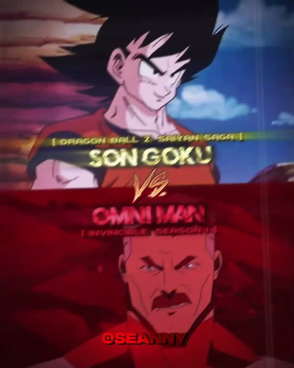 Son Goku (Saiyan Saga) Vs Omni Man (Invincible Season 1)