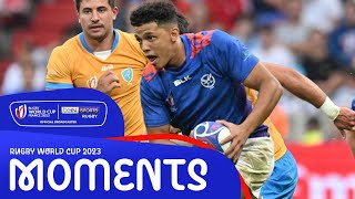 Namibia Stun Uruguay With 59second Try  Rugby World Cup 2023 Moments
