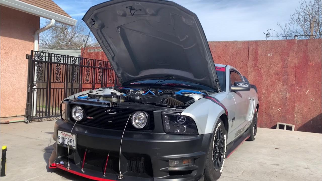 2006 Mustang 4.0L V6 Revs Custom Exhaust+Full Bolt Ons +Tuned - YouTube