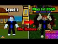 Playing BLOX FRUITS for the First Time noob to max level - No Money Spent