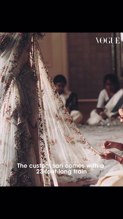 Alia Bhatt arrived at the #MetGala 2024 in a Sabyasachi sari with a 23-foot-long train | Vogue India