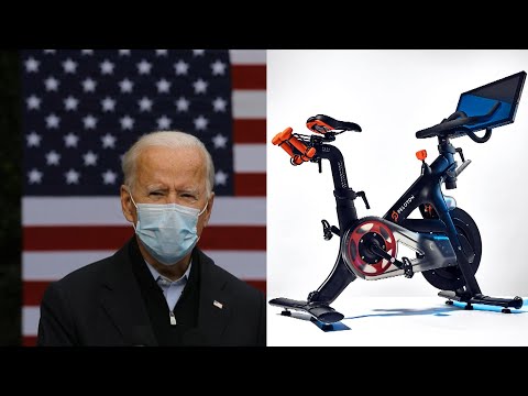 Video: Sepeda pintar Peloton Joe Biden mungkin tidak sampai ke Gedung Putih