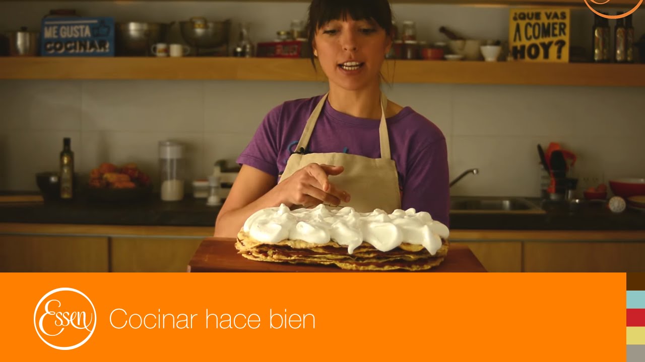 Felicitas Pizarro cocina con Essen – Rogel en bifera doble