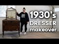 Reviving the past  a sleek update for a 1930s vintage dresser