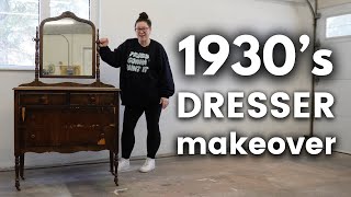 Reviving the Past | A Sleek Update for a 1930s Vintage Dresser by Katie Scott SALVAGED by k. scott 220,228 views 1 month ago 18 minutes
