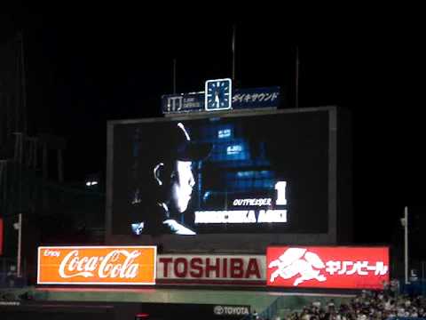 ヤクルト青木登場映像