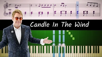 How to play piano part of Candle In The Wind by Elton John