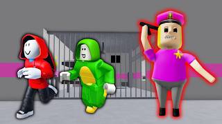 Mikey And Jj Escape Evil Police Girl In Roblox