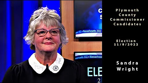 Sandra Wright, Candidate for Plymouth County Commi...