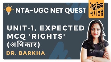 UNIT-1, Expected MCQ 