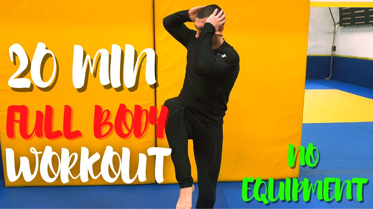 20 MIN FULL BODY FAT BURNING WORKOUT | At Home & No Equipment - YouTube