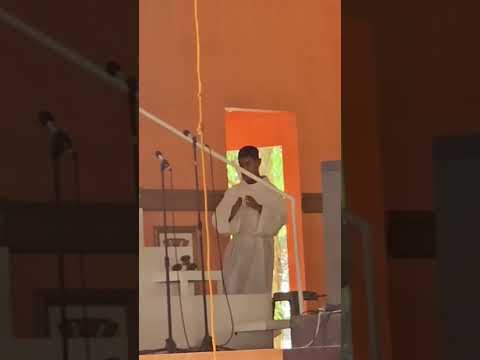 Quentin serves at Divine Mercy,Marilao