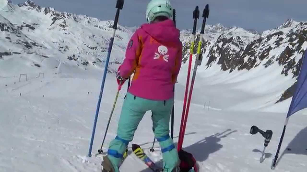 Kaunertal - trening stacyjny na tyczkach