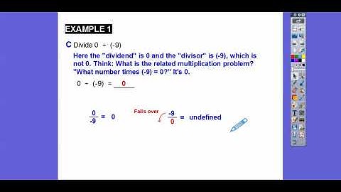Dividing Integers - Lesson 2.2
