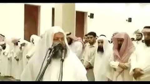 تلاوة جميلة ورائعة من الصلاة، للشيخ: محمد أيوب - رحمه الله - من سورة الأنعام.