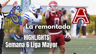 HIGHLIGHTS | Aguilas Blancas IPN vs Borregos CEM | Remontada | Semana 6 Liga Mayor ONEFA 2023