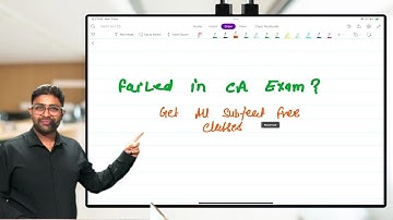 Failed in CA Inter or Final - Watch this video and get all Subjects classes Free By CA Kapil Goyal