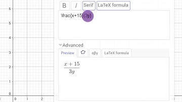 GGB Basics - Using LaTeX in GeoGebra