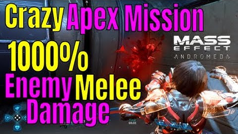 Mass Effect Andromeda Multiplayer - The CRAZIEST APEX MISSION yet! Multiplayer APEX Guide