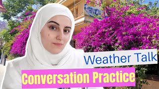 حوار عن الطقس || Weather Talk #English #لغة_إنجليزية