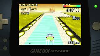 F-Zero: GP Legend Silver Cup Grand Prix Novice Nintendo Game Boy Advance Emulated