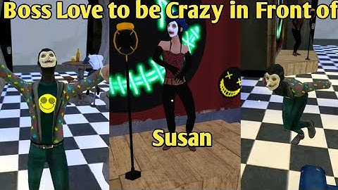 Boss Love To Be Super Crazy in Front of Susan in Smiling X Corp 2 New Update Version 1.6.3