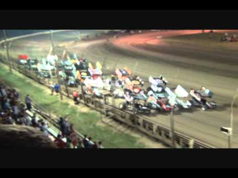 World Of Outlaws Belleville Banks Kerry Madson Wins Video Youtube