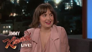 Lena Dunham on Flashing Brad Pitt Her Underwear