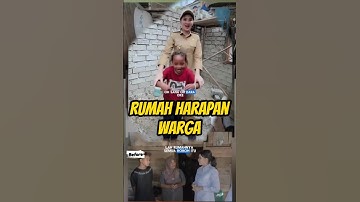 Menyentuh! Gubernur Lihat Rumah Warga yang Direnovasi 🥰 #trending #sherlytjoanda #fyp #viral