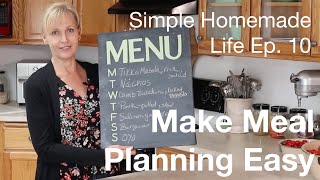 Make Meal Planning Easy - SHL Ep 10  |  AnOregonCottage.com