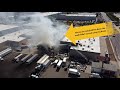We saw an industrial fire while out filming &quot;How FUBAR is it?&quot;