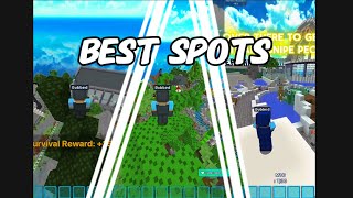 best murder mystery hiding spots | Bloxd.io