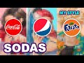 How To Draw POPULAR SODAS Into Characters | COCA-COLA, PEPSI & FANTA | Huta Chan