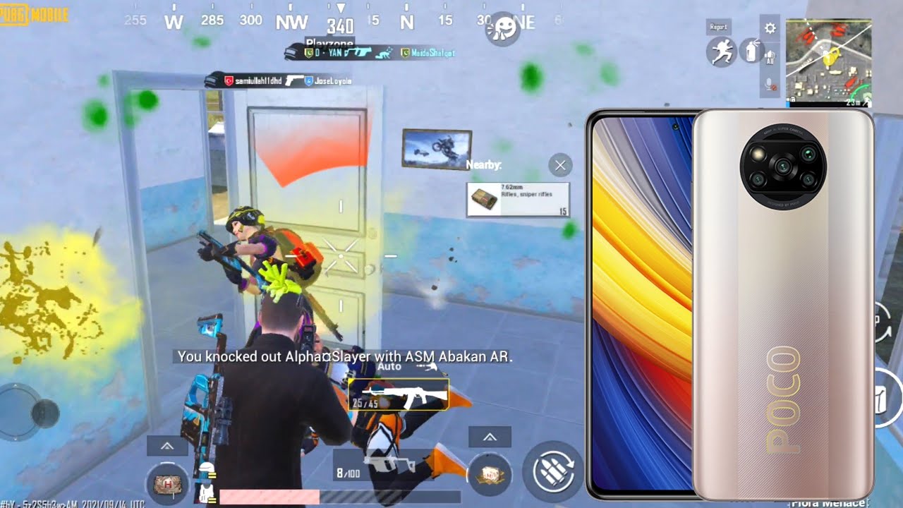 Rockstar Attitude 1vs3 in New ERANGEL FLORA MENACE - PUBG MOBILE 