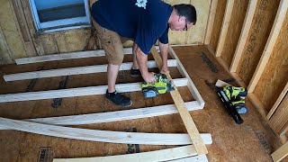 DIY Home Addition # 9 KBRS Shower Pan Framing Wall For Plumbing by Projects With Paul 98 views 9 months ago 9 minutes, 28 seconds