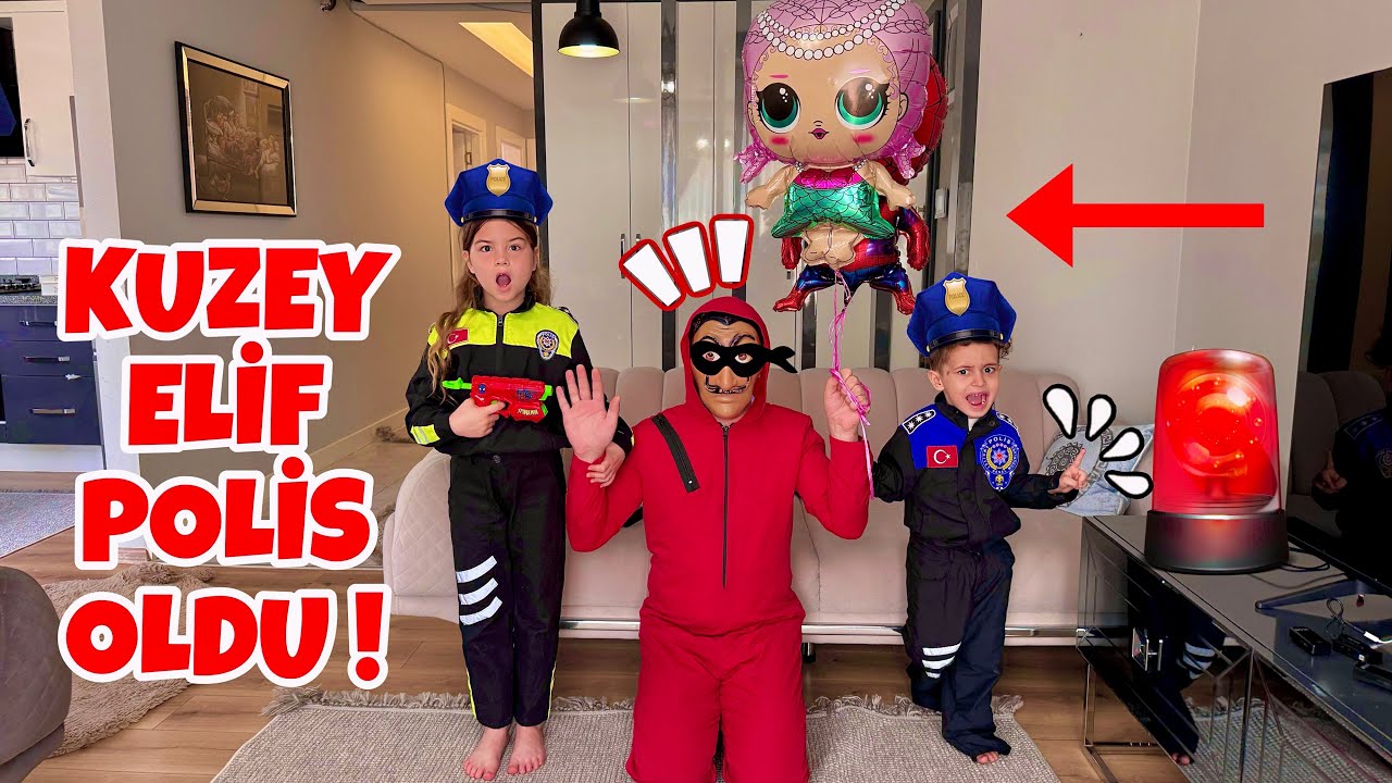 KUZEY ELİF POLİS OLDU !!