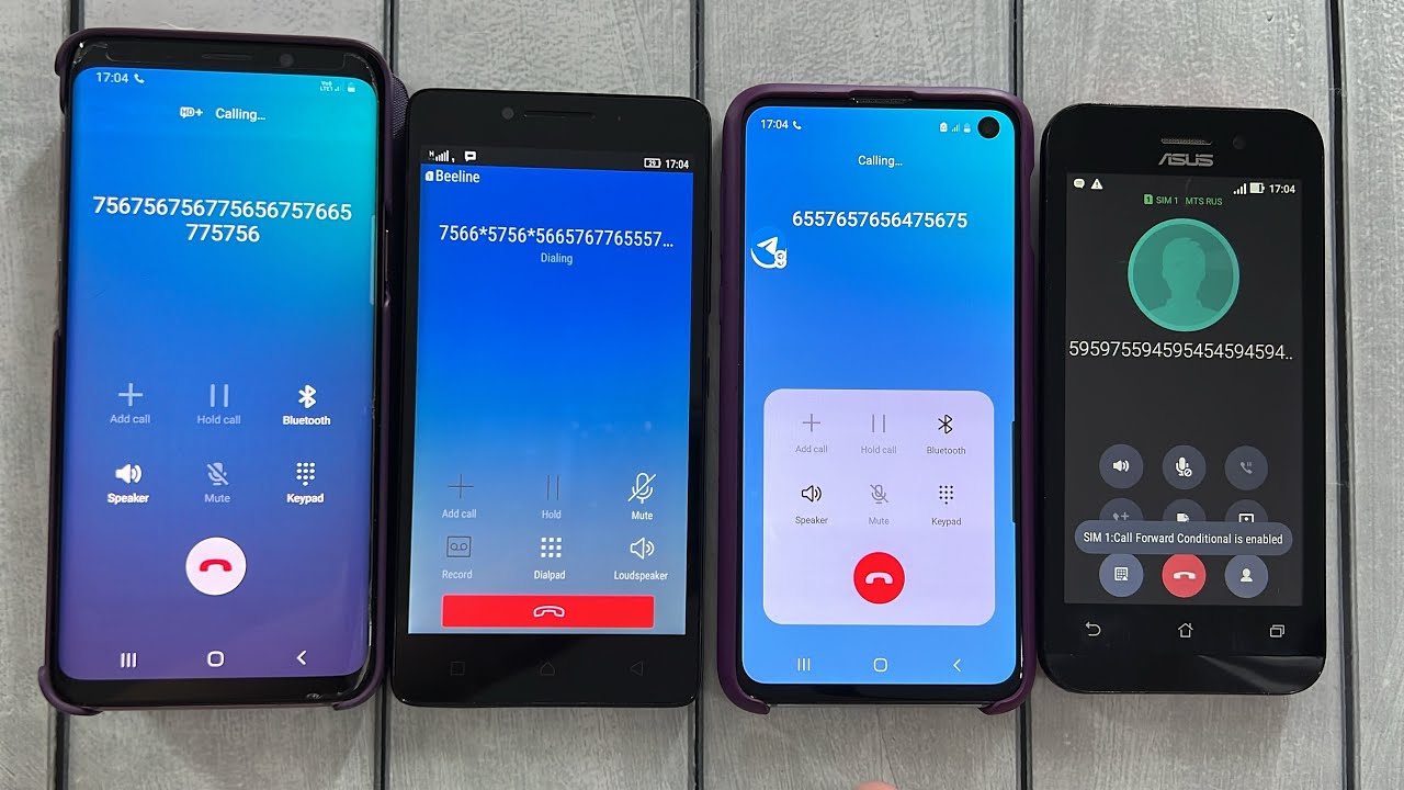 Incoming/ Outgoing Call Asus Zenfon & Samsung s9 & S10 & Lenovo A6010 ...