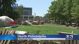 Tensions Grow As Homeless Encampment Forms In North Philadelphia