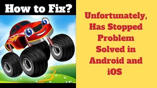 How to Fix Monster Trucks Game for Kids App Unfortunately, Has Stopped Problem Solved in Android screenshot 5