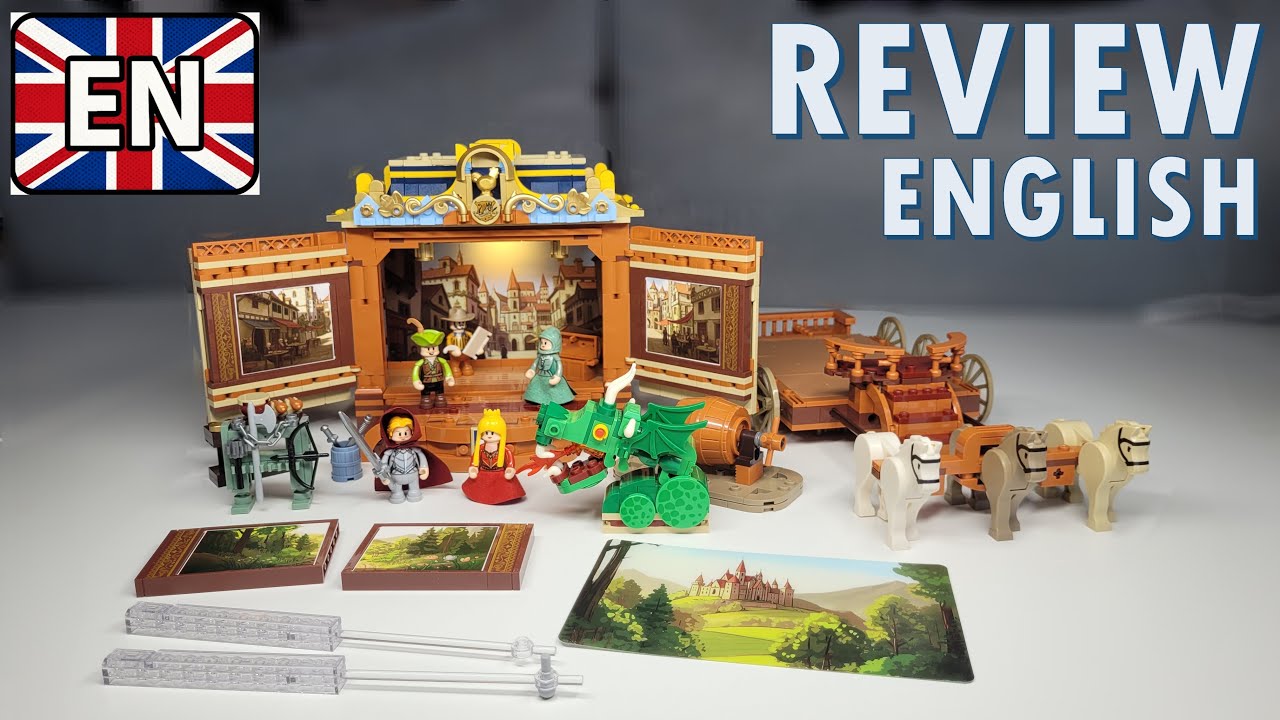 Lumibricks L9063 Medieval Troupe Carriage | Review, Englisch | Tobi’s Brick Space EN |