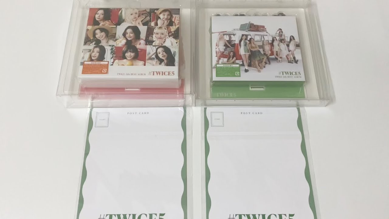 『# TWICE5』B盤モモセット※シリアル無し TWICE #TWICE5 開封（ONCEJAPAN特典）［A盤/B盤］ - YouTube