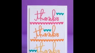 How to Use Therm O Web iCraft Adhesive Sheets to Adhere Detailed Die Cuts