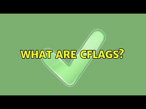 Ubuntu: What are cflags?
