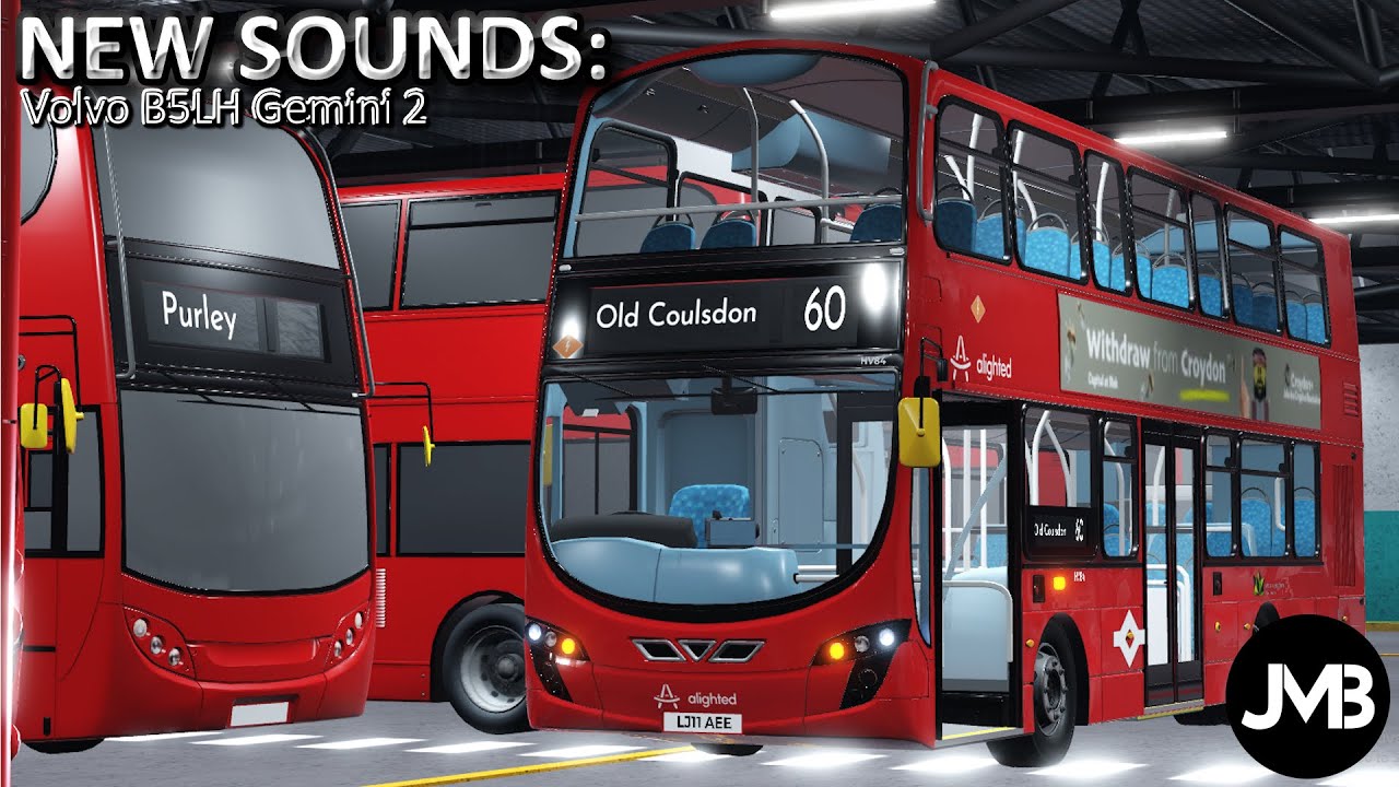 [NEW SOUNDS] Small update on the B5LH | 60 to South Croydon Bus Garage | Croydon 1.3.3