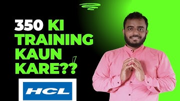 How to complete 350 hours training in HCL? What is Percipio training in HCL and how to complete it?