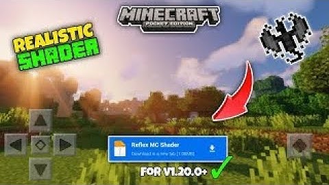REALISTIC 🥰 BSL Shader For Minecraft Pe 1.20 || How to get Bsl Shader in Mcpe 1.20