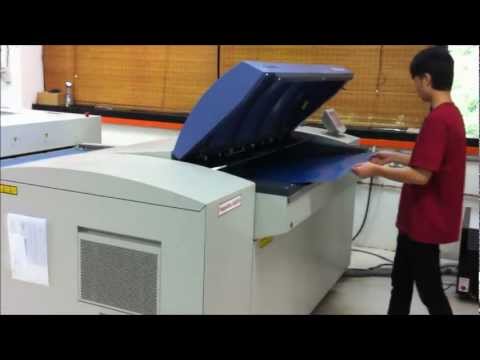 Computer-To-Plate (CTP) Image-Setter Process @ Ho Printing.wmv