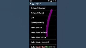 Samsung Galaxy S3 S4 Language change HD