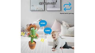 Dancing Cactus Talking Toy Review: Does It Help or Hinder Your Baby’s Development.