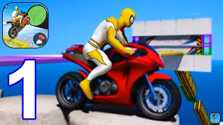 Bike Racing Moto Stunt Game - Gameplay Walkthrough Part 1 iOS, Android Gameplay screenshot 5